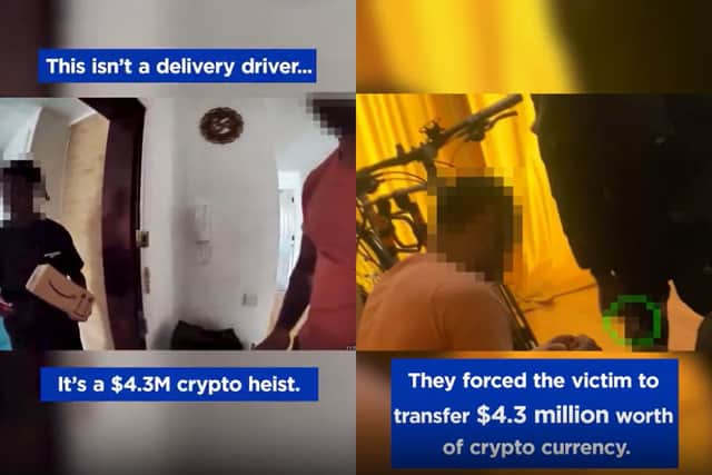Sheffield teenagers trick and threaten man with knives to get him to hand over $4.3m in cryptocurrency.