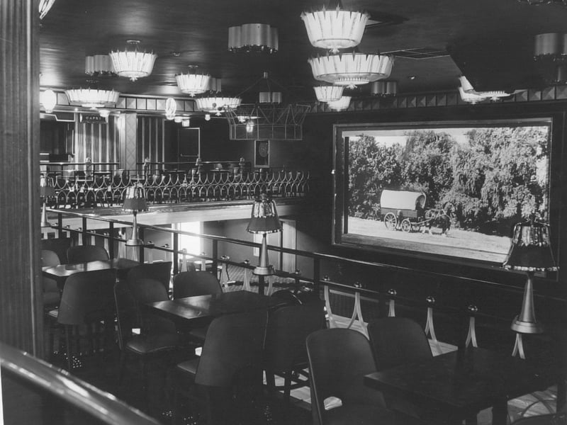 Inside the Mecca Ballroom at the Merrion Centre in 1964.