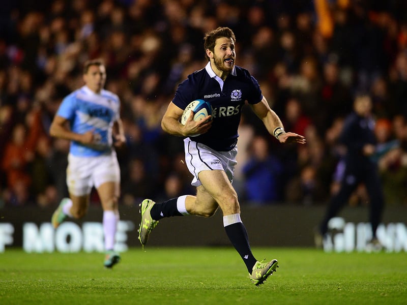 It only took Tommy Seymour seven years to become Scotland's eighth highest all-time try scorer. He scored 20 times in a 55-game career between 2013 and 2019.