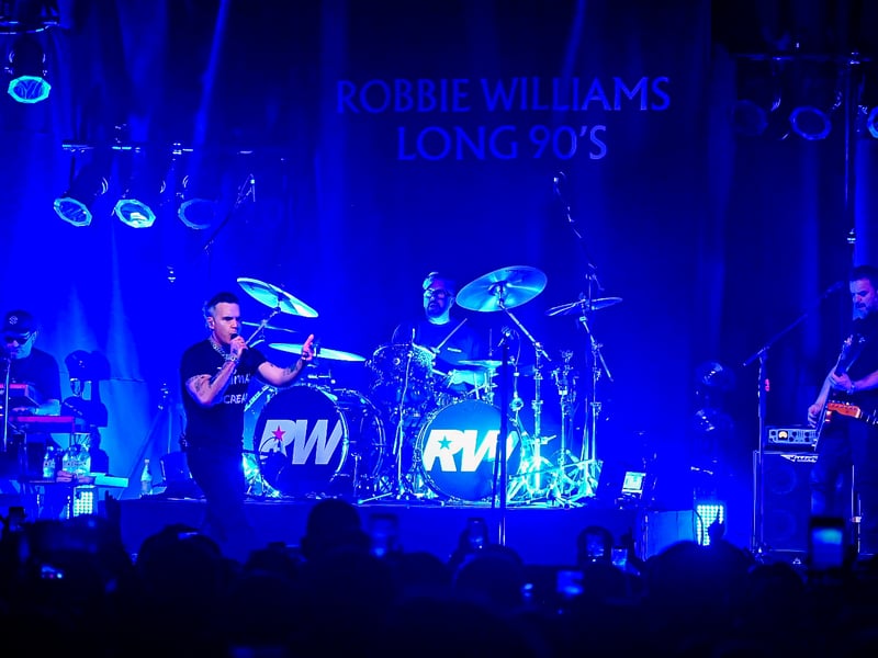 Britpop's lead single, Rocket, was well received by the more than 2000 capacity crowd. 