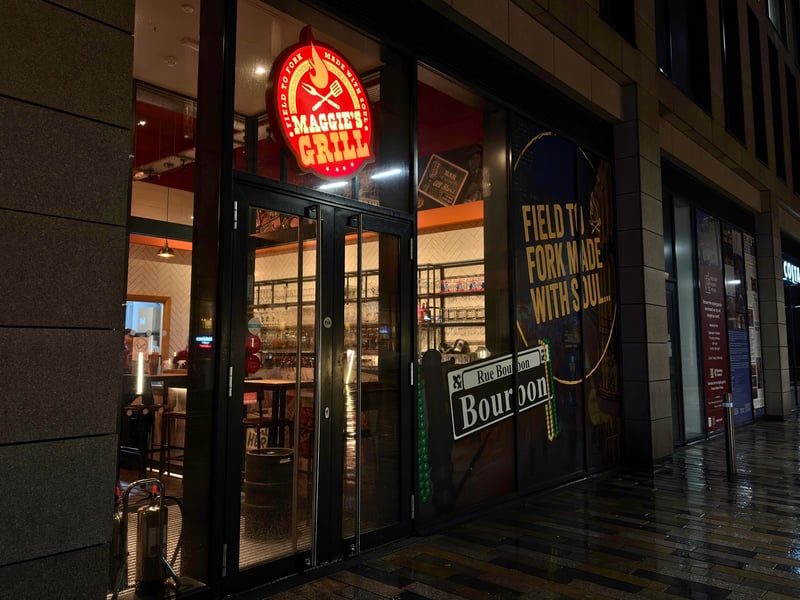 The perfect place to stop before heading out and exploring Spectra, Maggie’s Grill serves soul food in the heart of Aberdeen. With big portions and warming dishes, you can enjoy something to eat then step out to explore one of the three displays located on either side of the restaurant. 
