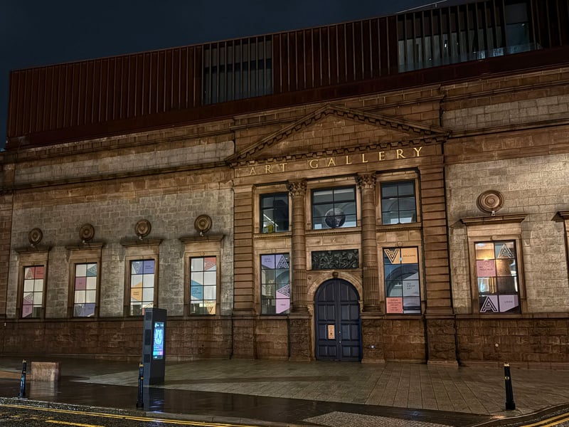 In addition to being able to explore the two installations inside Aberdeen Art Gallery, visitors will get the chance to take advantage of the indoor warmth as well as enjoy some hot drinks and pies inside the cafe, which will be open late throughout the festival. 
