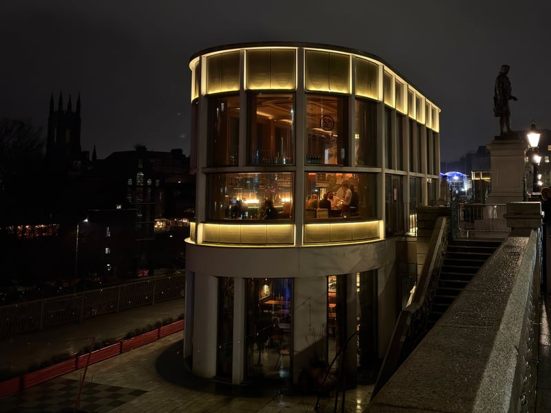 The final location right in the heart of Union Terrace Gardens is SugarBird in the Gardens. The second SugarBird in Aberdeen, with the first on Union Grove, this venue specialises in wine with some nibbles and mixed platters also available. Located across two floors in the Burns Pavilion, it offers an excellent view over Spectra's Fire Garden.