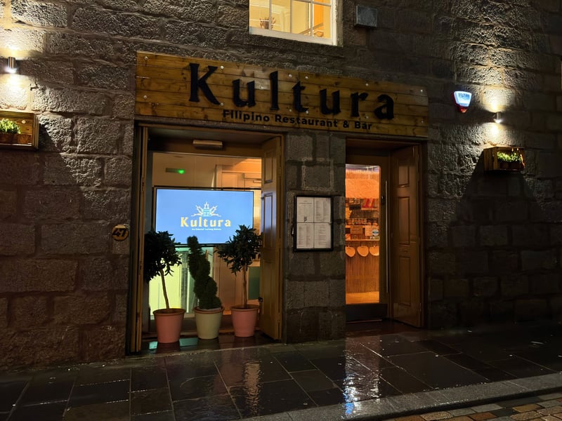 Aberdeen’s first Filipino restaurant Kultura is also worth checking out while Spectra is on. Located on Belmont Street, it is well placed for those looking to try something new with a menu packed with flavourful and bold regional dishes. There’s also a small store at the front of the restaurant which sells little treats and more for you to take away with you. 
