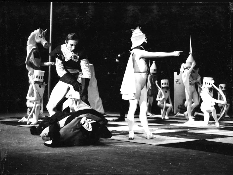 The Four Sons of Aymon at Murrayfield Ice Rink as part of the Edinburgh Festival in August 1962.