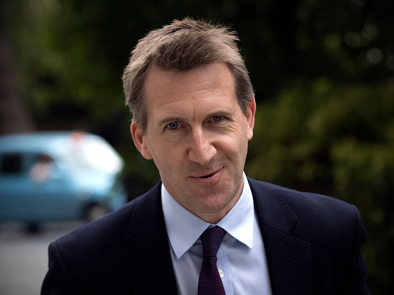 Completing our list - and again with odds of 33/1 - is Dan Jarvis. He's a former army officer currently serves as Minister of State for Security and as Minister of State in the Cabinet Office.