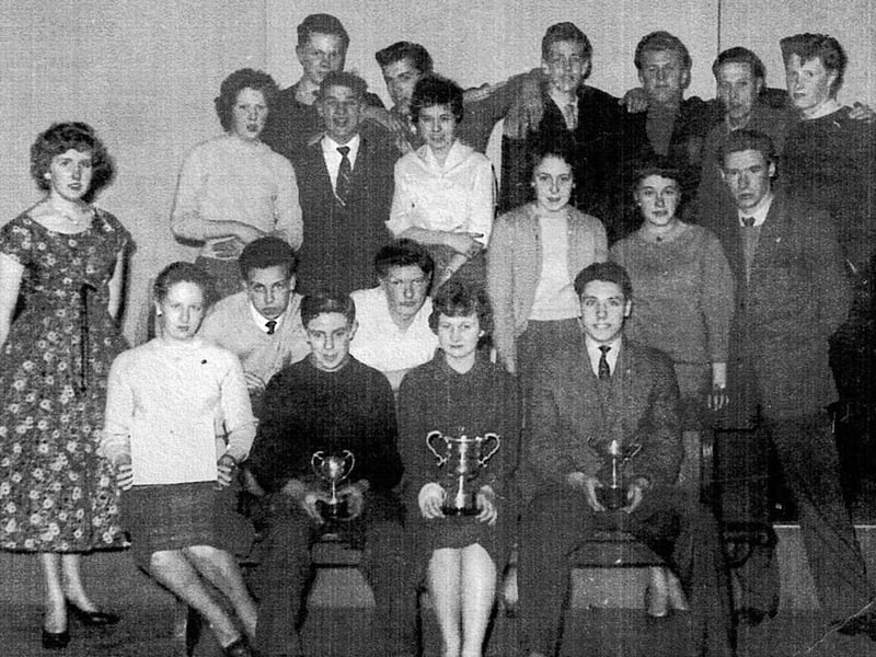 Members of Burngreave Youth Club, Sheffield, in 1961
