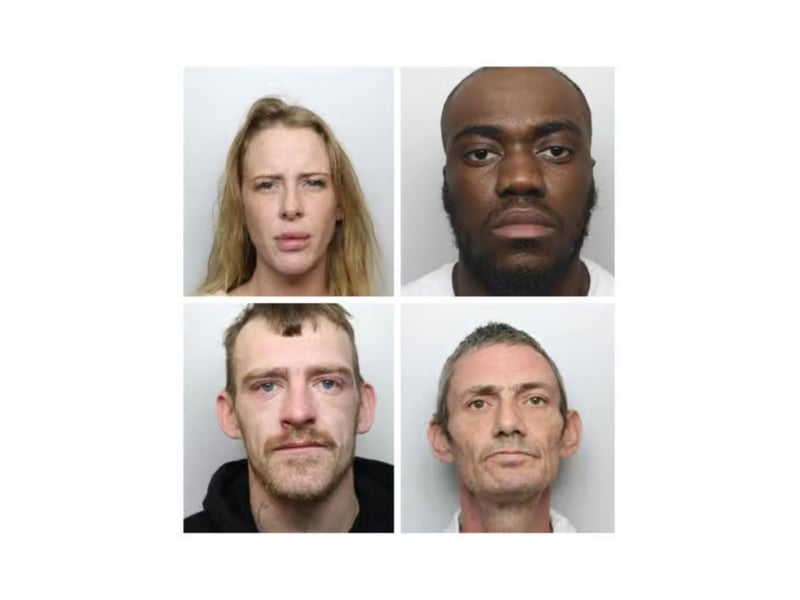 Four people - Demi Dunford, Osai Williams, Alex Taff and Andrew Horton - were found guilty of the murder of Abdullah Hassan in a fatal shooting in Sheffield in 2023.
The mastermind behind the killing, Demi Dunford, aged 29, was jailed for a minimum of 31 years over Abdullah Hassan’s death, after being found guilty of murder following a trial.
She organised the “cold blooded, targeted shooting and murder,” jurors were told by prosecutor Stephen Wood KC, when the case was opened at Sheffield Crown Court last year.
Abdullah, 25, was shot in an incident on Callow Drive, Gleadless Valley, in the early hours of April 9, 2023.
He was lured out of his flat in the dead of night and figures lying in wait “emerged from the shadows” and gunned him down.
Abdullah had received a call from someone pretending to want to buy drugs from him.
Dunford, of Derby Street, Heeley, organised the hit and recruited Alex Taff, 31, Osai Williams, 29 and Andrew Horton, 47, to help her execute the plan.
They were all sentenced in January 2026 on the basis that although only one person pulled the trigger, they were all involved.
Osai Williams, 29, was found guilty of murder, grievous bodily harm, two counts of possession of controlled drugs with intent to supply, possession of controlled dugs and possession of an offensive weapon. He was sentenced to 32 years.
Demi Dunford, 29, was found guilty of murder, two counts of possession of controlled drugs with intent to supply, possession of controlled drugs and possession of a prohibited weapon. She was sentenced to 31 years.
Andrew Horton, 47, was found guilty of murder, two counts of robbery, theft from person, fraud and conspiracy to pervert the course of justice. He was sentenced to 28 years.
Alex Taff, 31, was found guilty of murder. He was sentenced to 27 years.