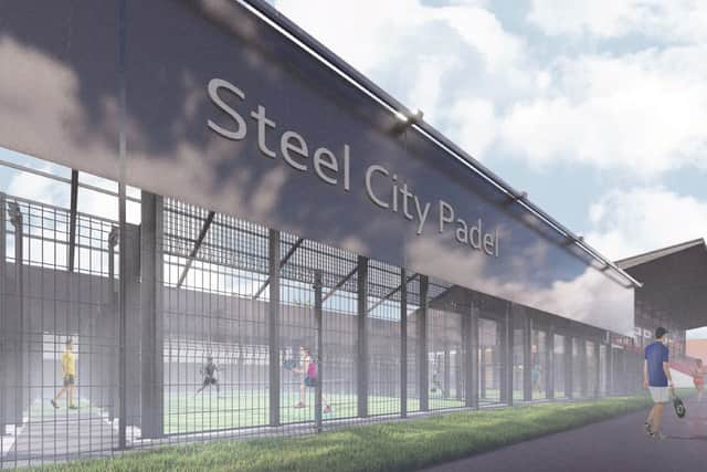 Padel tennis is set to come to Attercliffe, in Steel City Stadium on the site of the former Don Valley Stadium