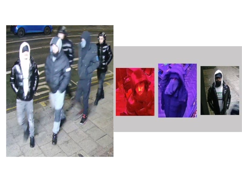 Police have released CCTV images of a number of people we would like to identify following reports of a burglary at a Sheffield business.
A spokesperson said on January 7, 2026: "At 3.03am on Monday 5 January, it is reported that Mr Vape on Ecclesall Road was broken into, with around £10,000 worth of goods stolen from the premises.
"Enquiries are ongoing and we are now sharing CCTV images of five men we would like to speak to as they may be able to help with our enquiries.
"We appreciate the images are not of the highest quality but we hope that members of the public may recognise these men from their clothing.
"Do you recognise any of them? Do you have information that could help our investigation?"
If you can help, please get in touch online here or by calling 101, quoting investigation number 14/12125/26