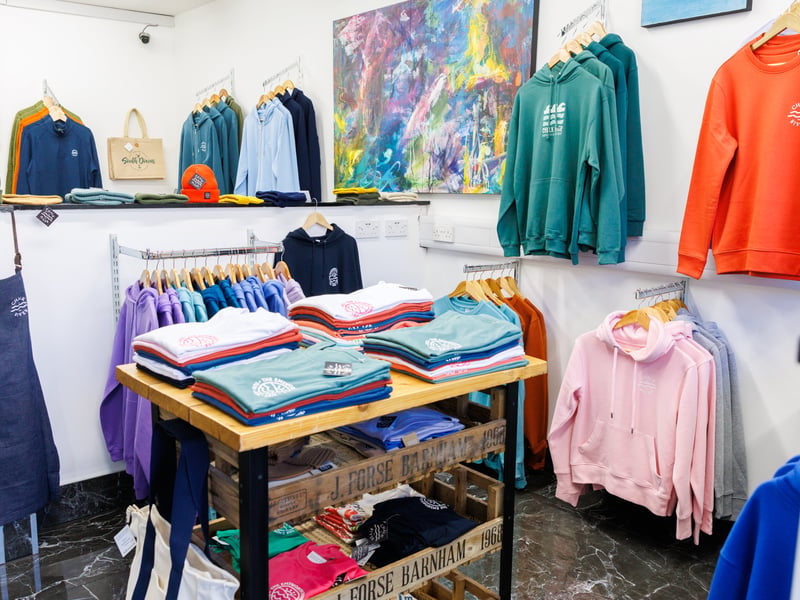 The Chalk River pop-up shop in Emsworth.