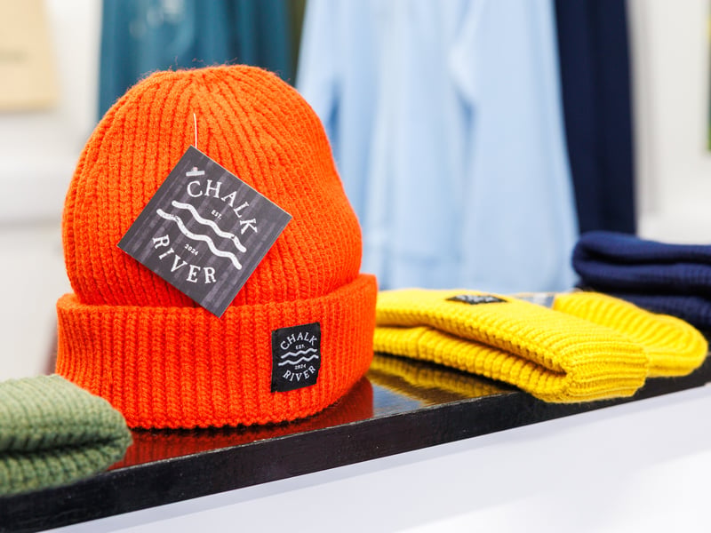 The Chalk River pop-up shop in Emsworth.