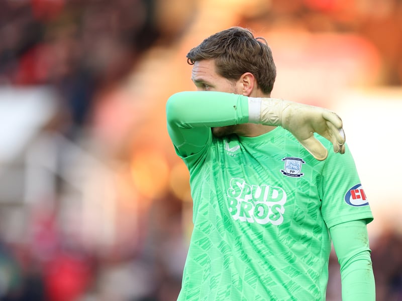The keeper has missed Preston’s previous four matches in all competitions due to a groin issue.