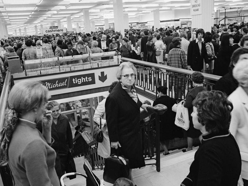 In 1971, you could get a good quality pair of women's shoes from M&S for around £2.25. Today, you can get an equivalent pair of smart leather shoes from M&S from about £28, though that's in the sale.
