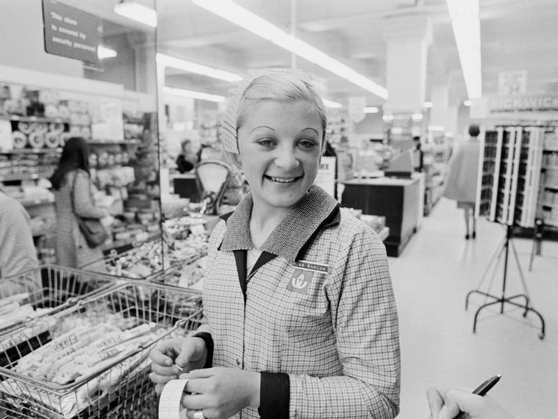 A pair of women's tights from Woolworths cost between 15p and 29p in 1972, according to Age UK. Today, the cheapest three-pack at M&S is priced £5.