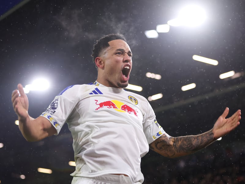 On of his best games in a Leeds shirt against Forest and with Farke's tendency to play the hot hand, he could keep his place. Hope is the Swiss international can take confidence from that goal and kick on to be more influential going forward.