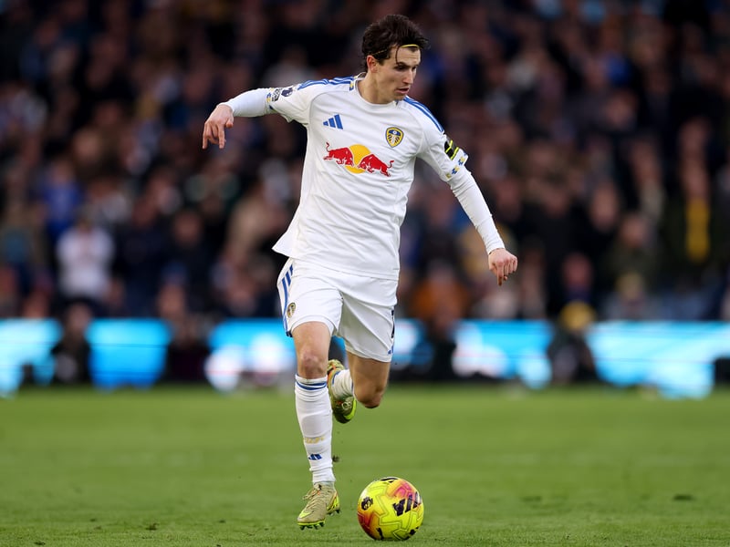 Facundo Buonanotte's 45-minute showing at Birmingham only strengthened Aaronson's place in the starting-XI. Continues to impress and work-rate will be needed at a good Villa side.