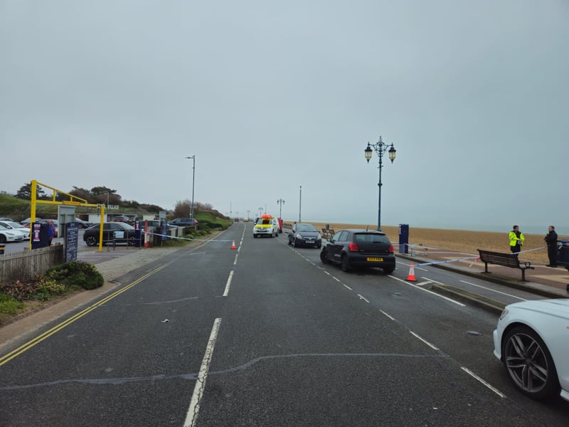 A controlled explosion has taken place after a suspected unexploded ordnance was found on Southsea beach on Sunday, February 8.
