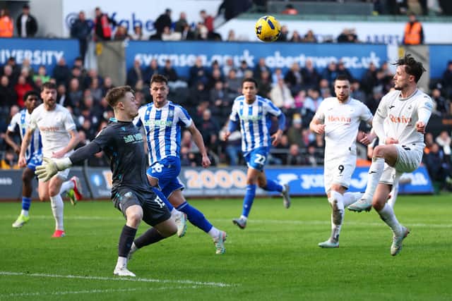 Swansea City beat Sheffield Wednesday on Sunday afternoon.