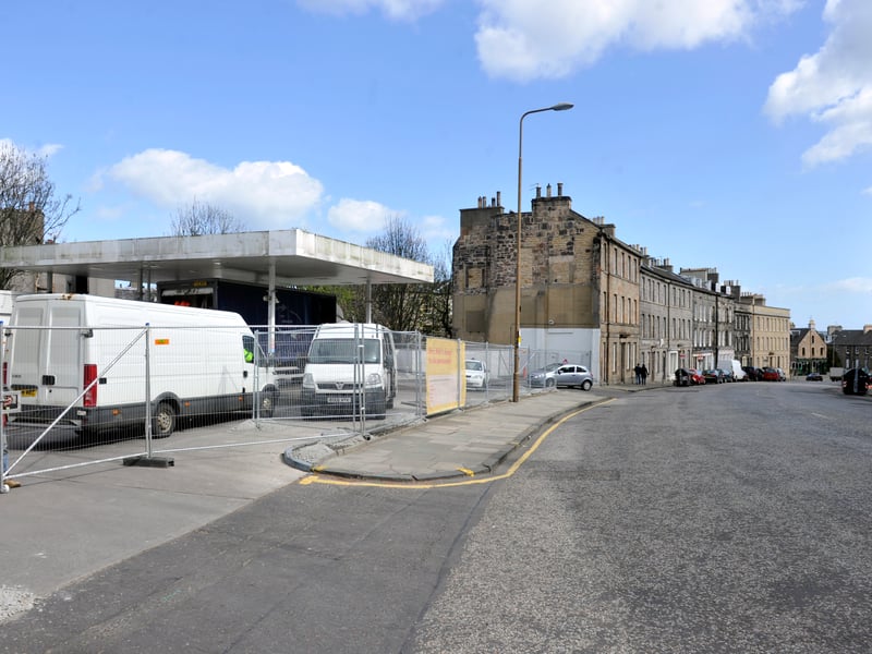 The old Shell Garage on Abbeyhil, pictured in April, 2011, after it was closed down after a leaking a petrol pump.
