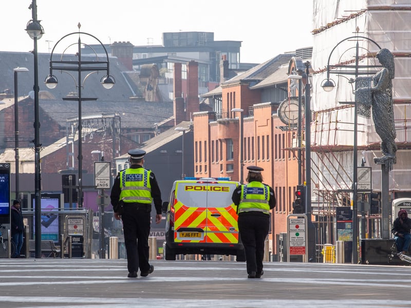 Leeds City Centre reported 3,593 violent and sexual offences that took place between December 2024 and November 2025.