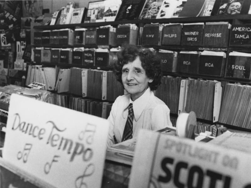 Music lovers had many more options when it came to record shops back in the 70s. Woolworths, WHSmith, Boots and HMV were the big established names, with Virgin Records and Our Price the newcomers. There were lots of independent record stores too, like Violet May's shop on Sheffield's Matilda Street, pictured here in 1978