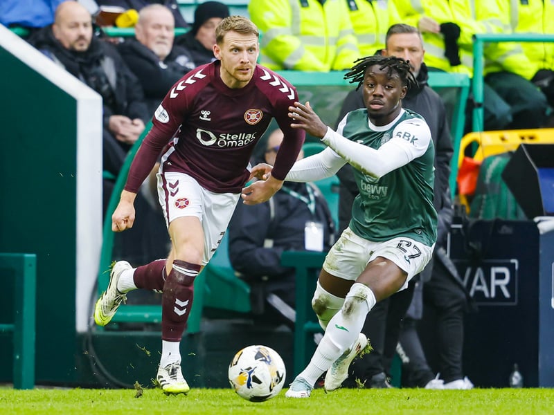 The versatile full-back has had a setback in his bid to return from a groin injury, with Hearts head coach Derek McInnes confirming he will be out for "another five weeks or so."