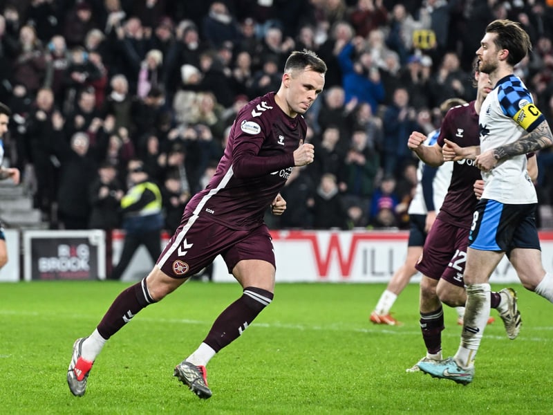 A big miss for the league leaders, the Hearts captain is set to be out until late March with a hamstring problem.