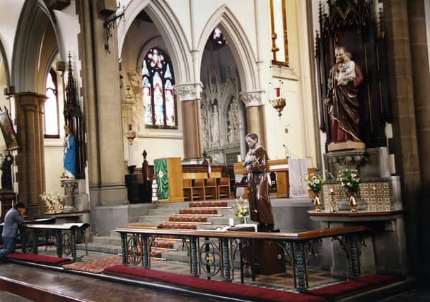 Altars at Mount St Mary's Church.