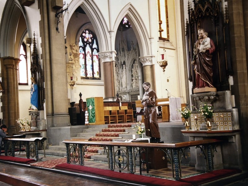 Altars at Mount St Mary's Church.