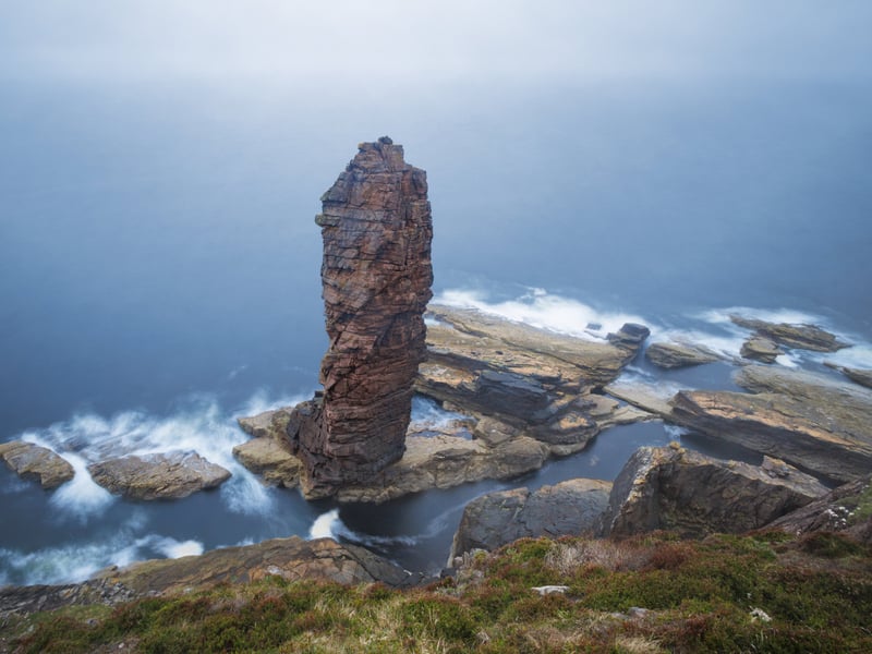 The classic sea stack - which towers 200 ft and created from Torridonian sandstone, remains a place of wonder.