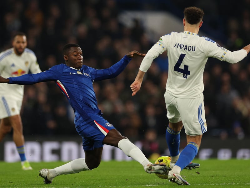 7 - Couldn't give Leeds enough control in the middle in the first half but was aggressive and dug in, especially towards the end as Chelsea pressed for a winner.
