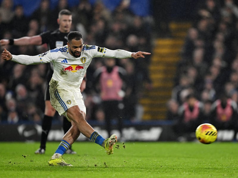 6 - Struggled to give Leeds a platform in the first half but battled continuously. Won a few duels to help Leeds turn the tide in the second half. Took his penalty well.