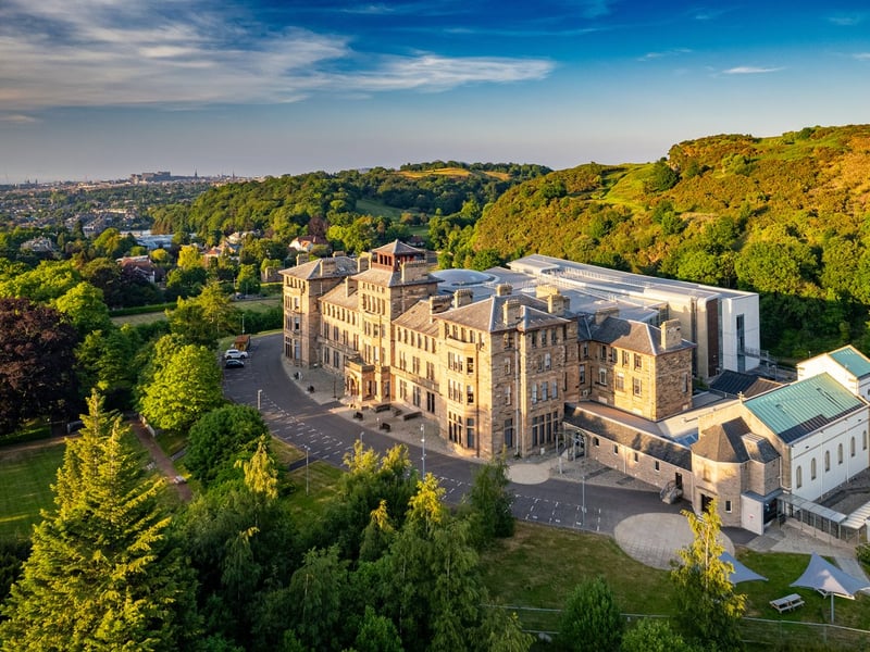 Edinburgh Napier University is 477th and has a total score of 37.87.