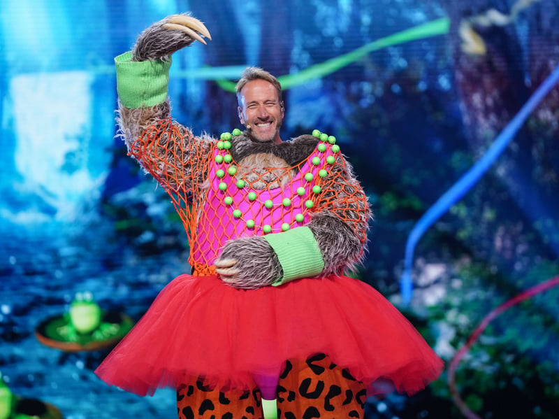 This was the moment Ben Fogle was unmasked as Sloth on The Masked Singer.