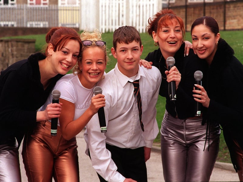 Pop group Vanilla gave a concert for pupils at Agnes Stewart C of E School with the proceeds going to a fund to send future Rhinos legend Danny McGuire on a GB Junior Lions tour of France.