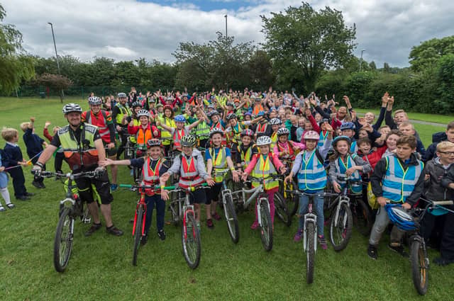 Tour de Garforth, organised by the head teacher of Ninelands Primary, was staged in July 2016.
