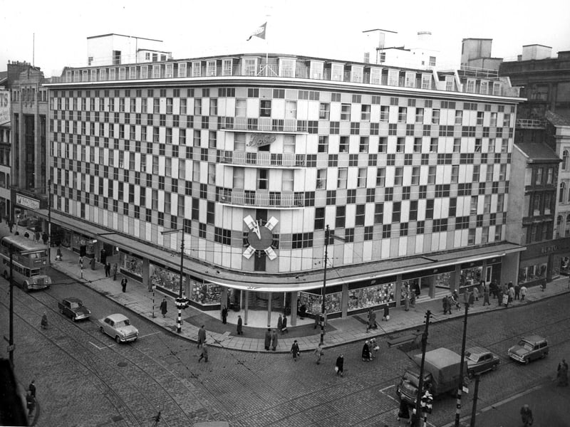 The new Boots store on Argyle Street, Glasgow, in 1962