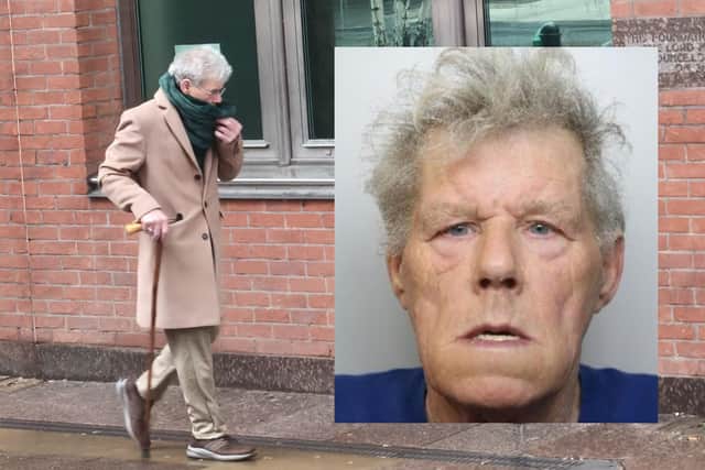 David Hill, 76, has been found guilty of raping a woman at knife-point in 1985.