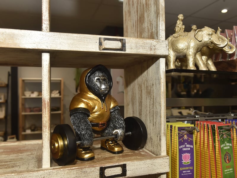 The homeware store sells a range of eclectic goods.