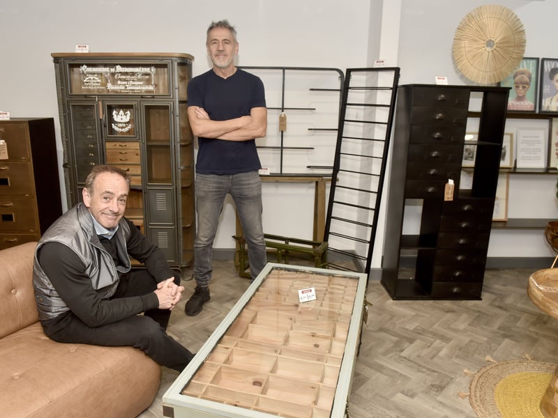 Carl Marodeen and Danny Elsom, owners of Ding Dong at Cascades Shopping Centre in Portsmouth, have opened the top floor of their shop,