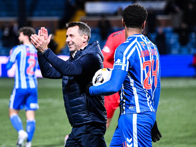 Despite enjoying a resurgence under new head coach Neil McCann, Kilmarnock are tipped to end the season in the bottom two and finish 11th, with titles odds of 1500/1.