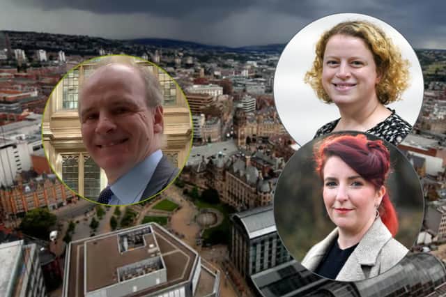 Sheffield MPs Olivia Blake, top, and Louise Haigh are urging the Solicitors Regulation Authority to suspend Andrew Milne.