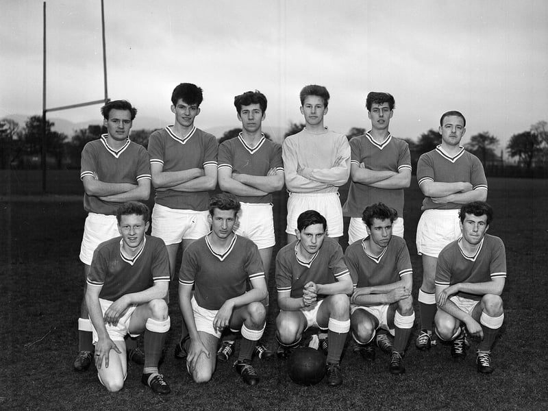 The Orphan Hospital football team at Saughton Park in May 1963.