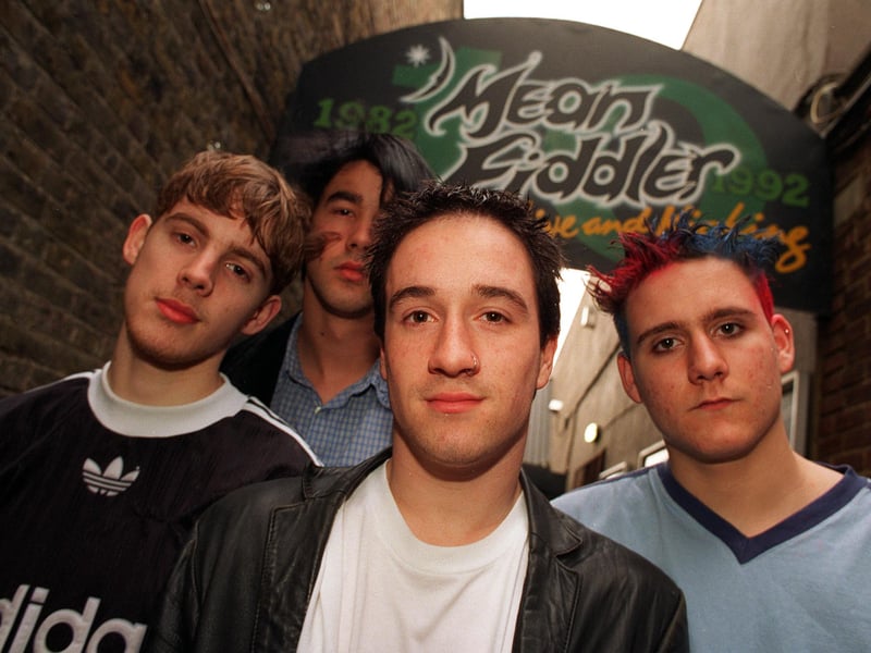 Leeds band Resin headed down to London to play a Northern showcase gig at the Mean Fiddler. Pictured are Glen Jones, John Emsley, Paul Gautrey and Billy Mitchell.