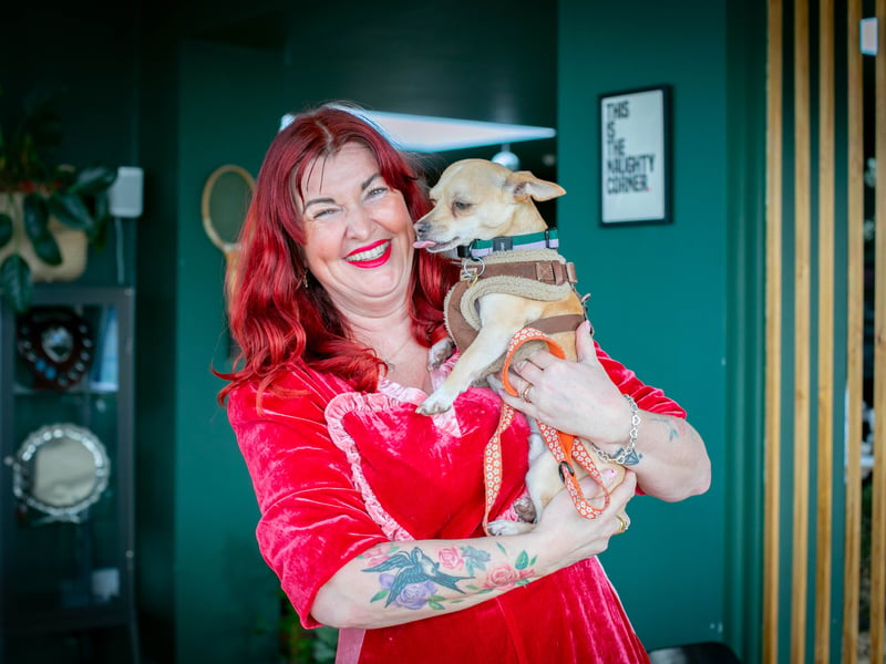 Puppy love at the Club House Southsea hosted by Love Southsea and the Club House ahead of Valentines Day where single pups met up. 


Pictured: Louise Whitmore from Love Southsea with Pablo


Picture: Habibur Rahman