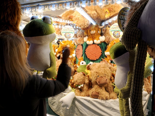 Prizes up for grabs at the fair which runs until February 22, perfectly covering both the Valentine’s period and the school half-term break.