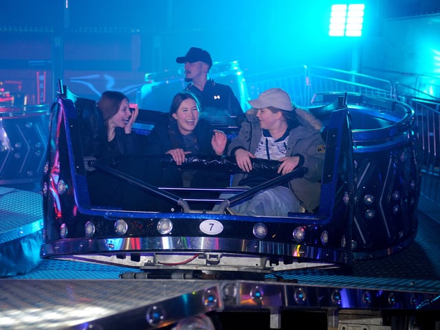 The ever popular  Waltzers at the site. 