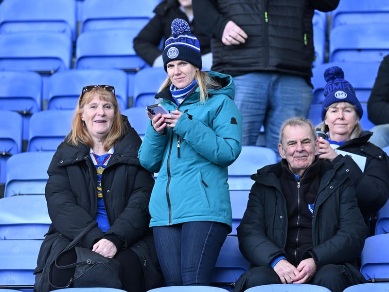  Portsmouth fans on Fratton return against Sheffield United
