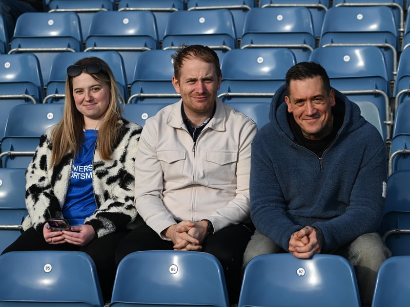  Portsmouth fans on Fratton return against Sheffield United